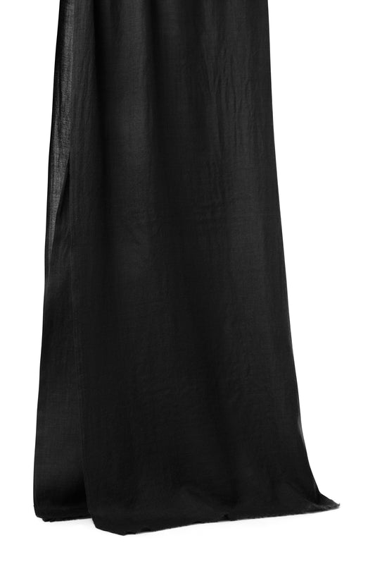 Cashmere Scarf — Black — Esho Funi
