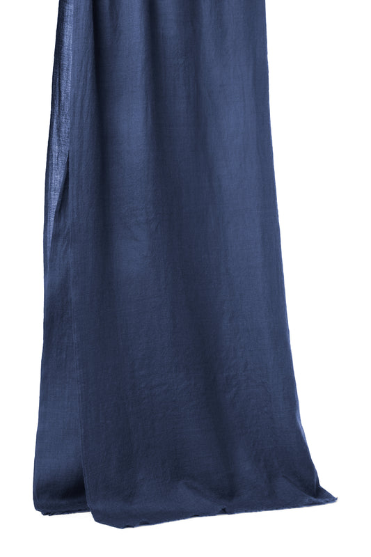 Cashmere Scarf — Night Blue — Esho Funi