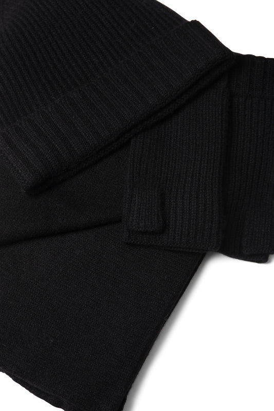 Cashmere Beanie & Mittens Duo